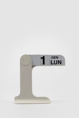 Timor Perpetual table calendar Danese Milano German white SINGLE PIECES